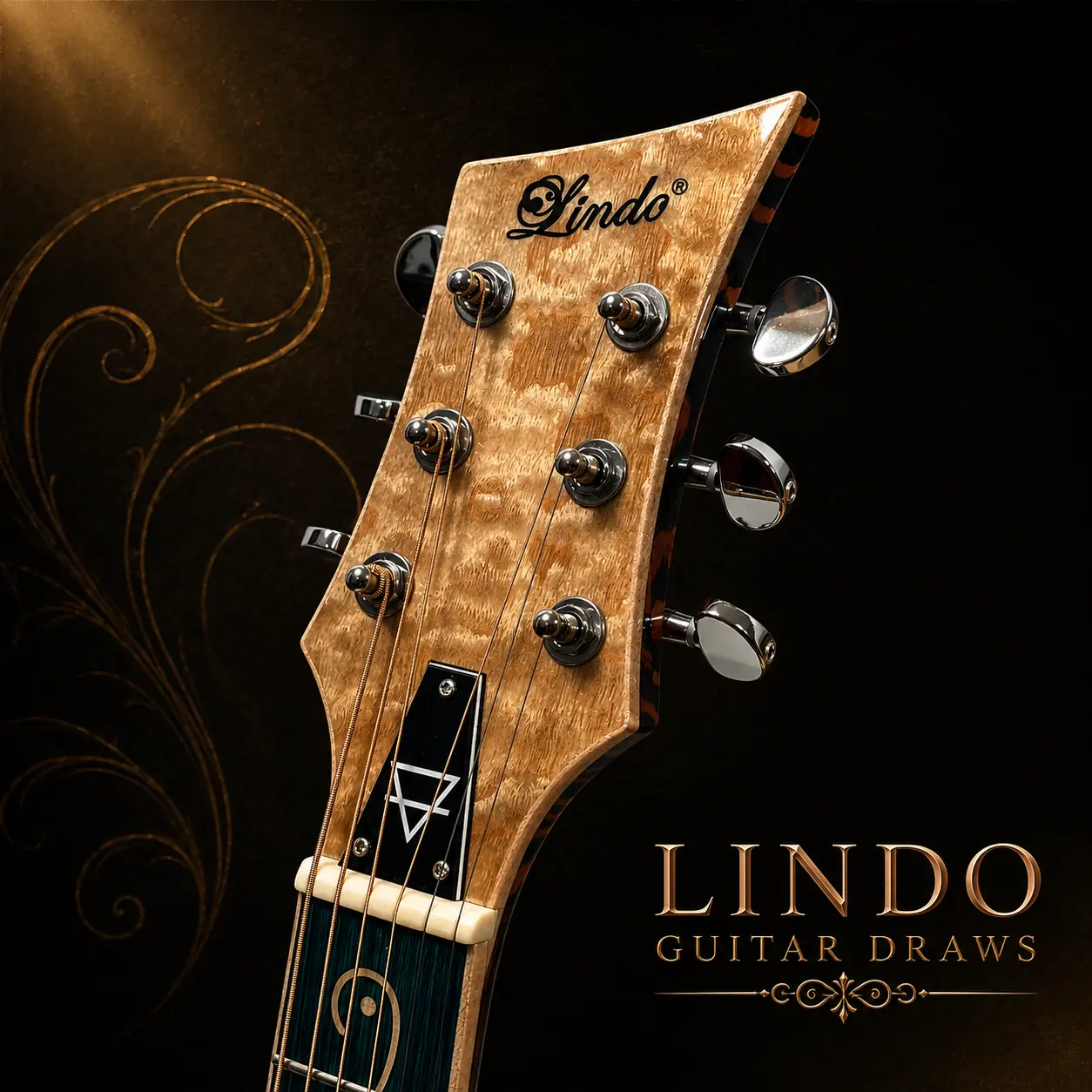 W32 Lindo Earth V1 Electro Acoustic Guitar — Win The Exact Guitar Shown – gallery image 7