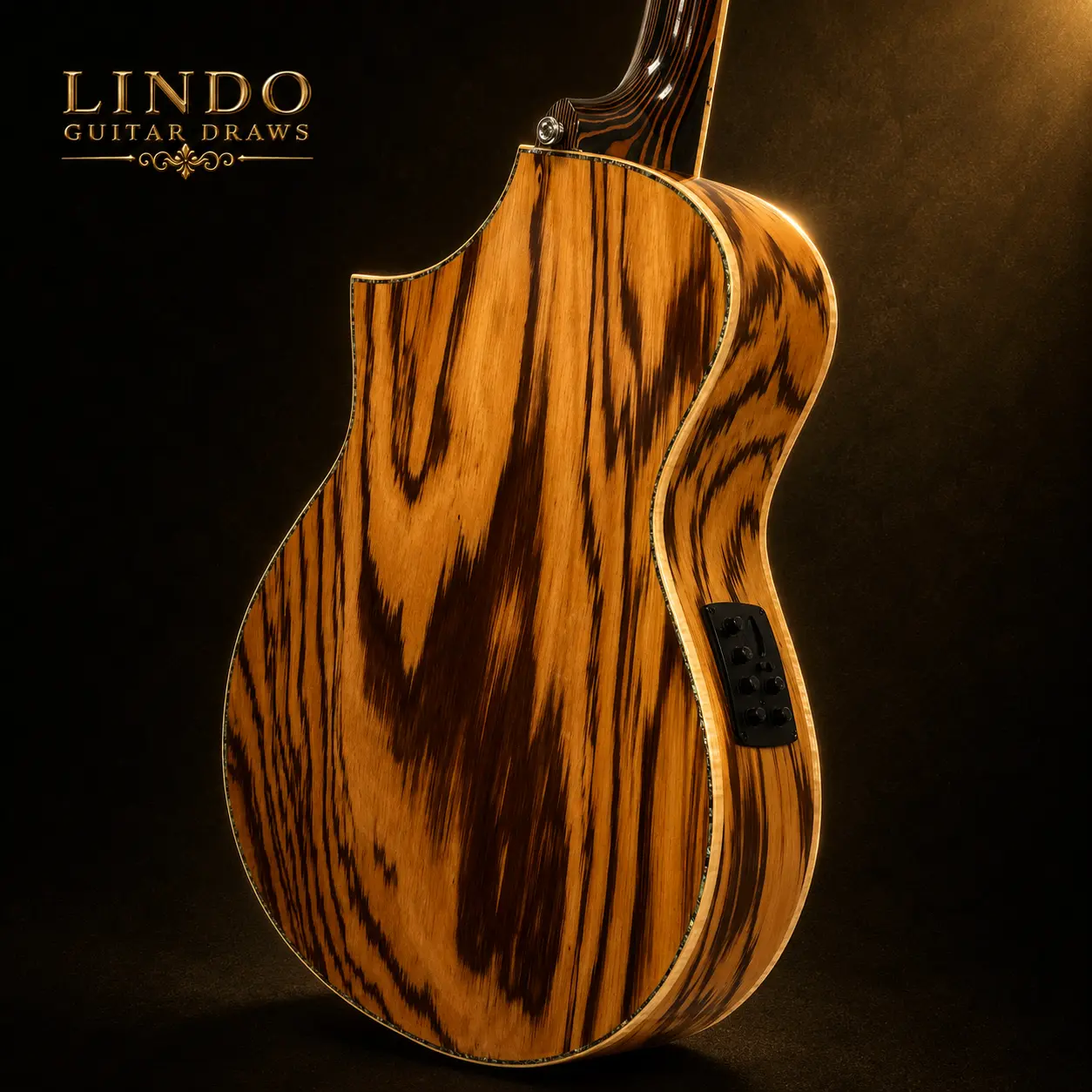 W34 Lindo Earth V1 Electro Acoustic Guitar — Win The Exact Guitar Shown – gallery image 1