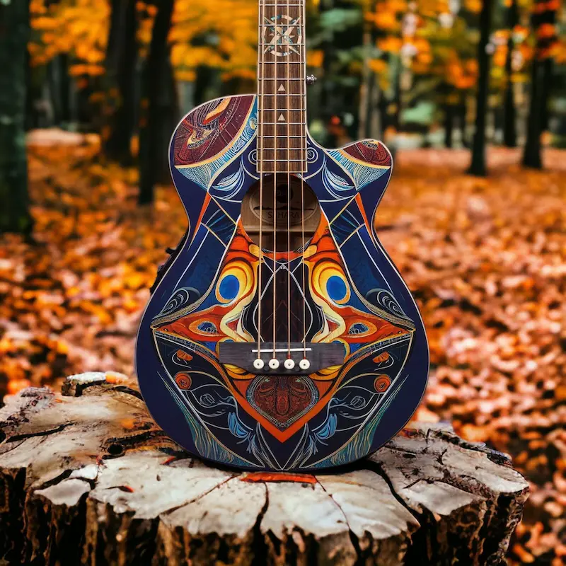 Lindo Sahara Short-Scale Electro-Acoustic Bass Guitar - B-Stock - Image 3