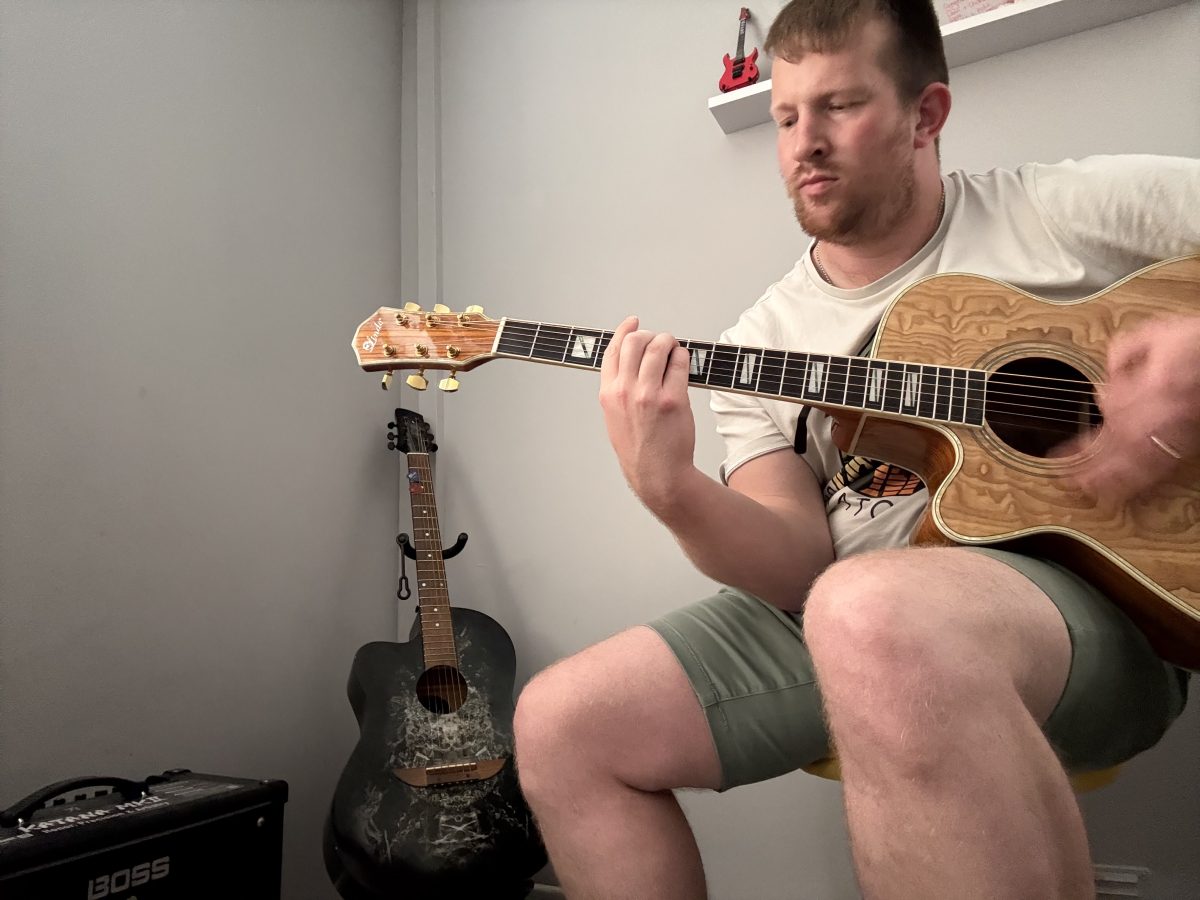 Lindo Pieboard ash Electro Acoustic Guitar & Alien Acoustic Guitar