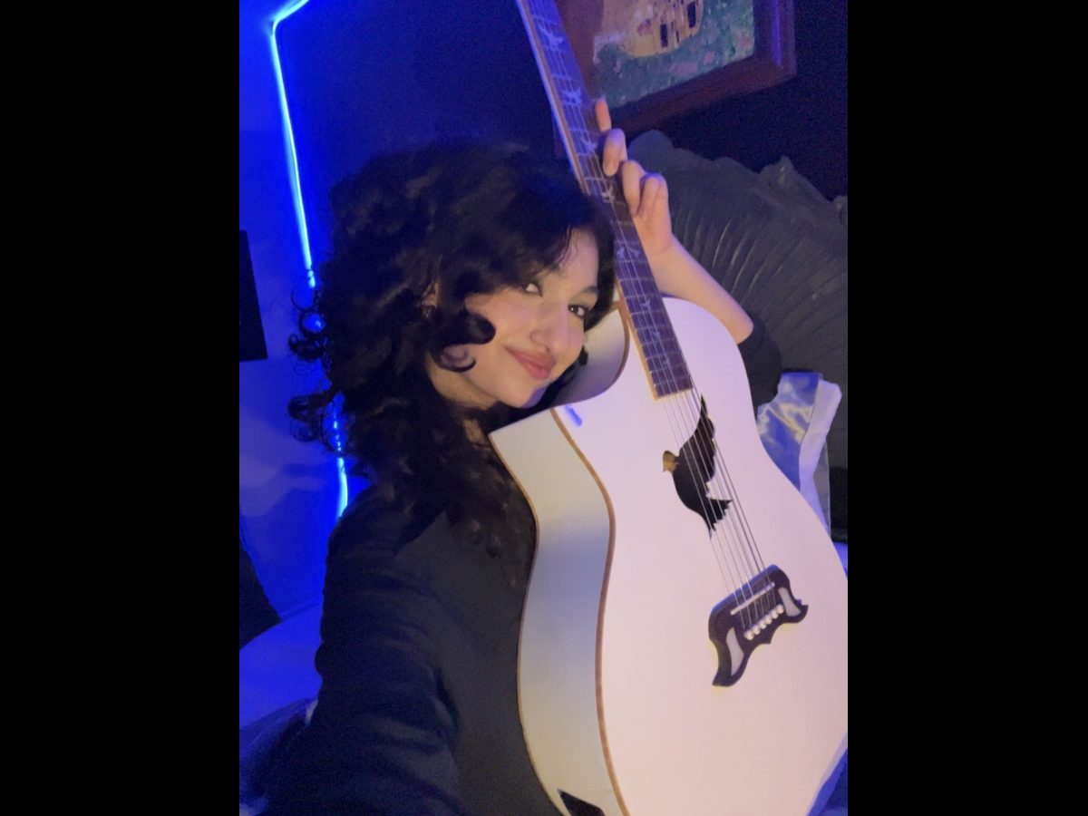 Lindo White Dove Electro Acoustic Guitar