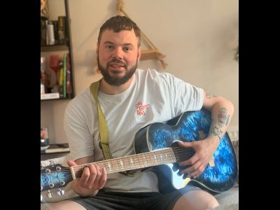 Lindo Blue Shark Electro Acoustic Guitar