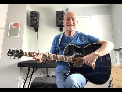Lindo ORG Slim Blue Electro Acoustic Guitar