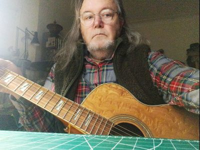 Lindo PBEQ Piebald Burl Ash Electro Acoustic Guitar